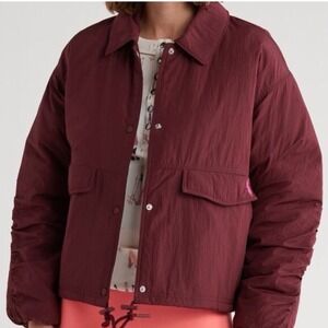 Free People Movement Off the Bleachers Couches Puffy Jacket Medium‎